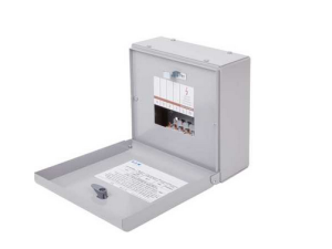 Eaton EAM4 Memshield 3 - 4 Way Type A Single Phase Distribution Board w o 125A 2