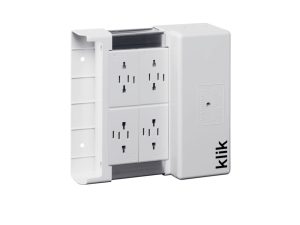 Hager Klik KLDS4 Marshalling Box - 4 Way Klik Lighting Distribution Unit