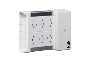 Hager Klik KLDS4 Marshalling Box. 4 Way Klik Lighting Distribution Unit