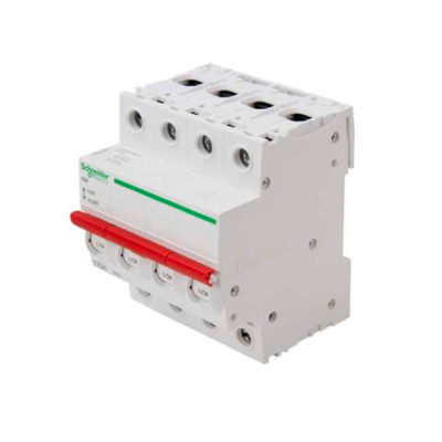 Square D by Schneider Electric SE125SW4 LoadCentre KQ 125A Switch Disconnector Four Pole for "B" Type DBs