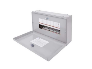 Eaton EAM10 Memshield 3 - 10 Way Type A Single Phase Distribution Board w o 125A 3