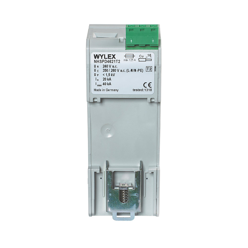 Wylex NHSPD4621T2 Type 2 Surge Protection Device (SPD) Surge Arrester - Image 2