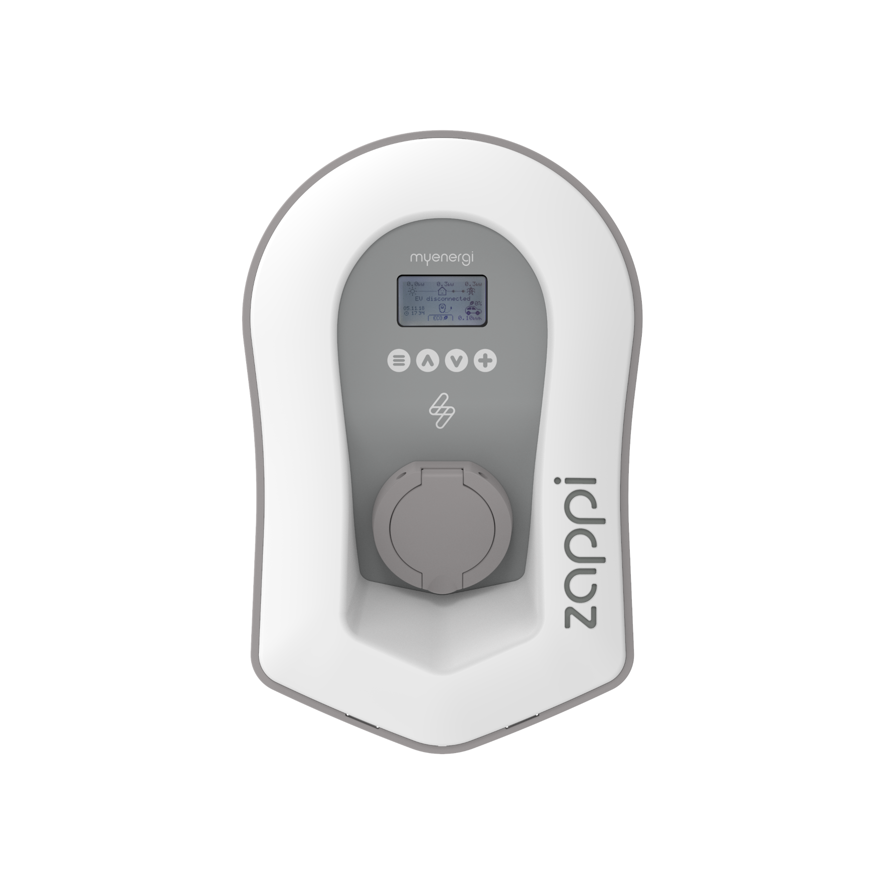 MyEnergi Zappi 2.1 Multiphase Socketed EV Charger 7kW/22kW ZAPPI-2H22UW-G