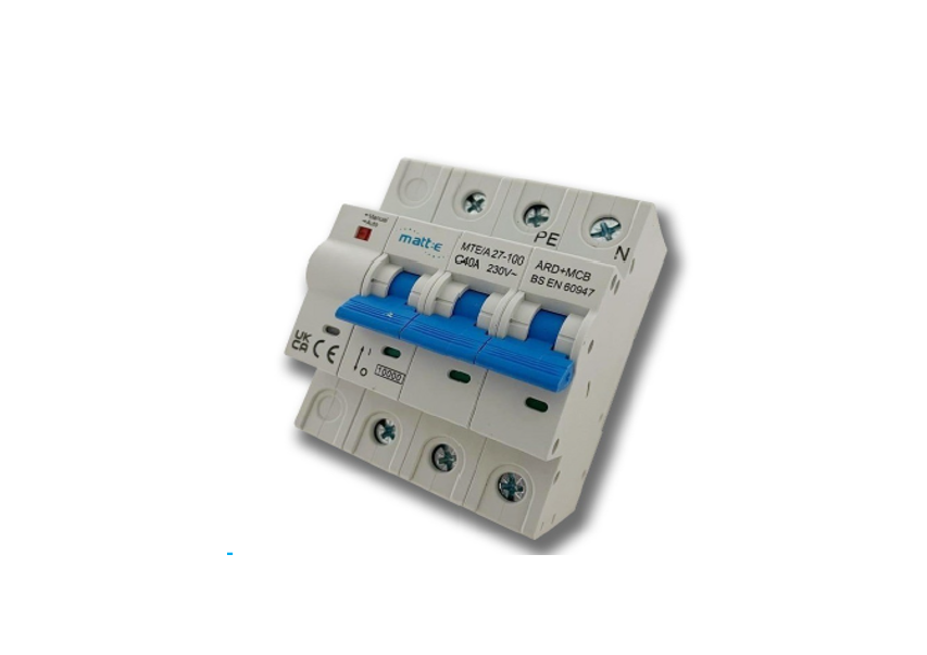 Matt:e MTE/A 3P 40A Single-phase Automatic Reset PEN Fault Protection with 40MCB