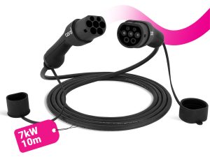 Cord EV 10m Type 2 Single Phase Charging Cable