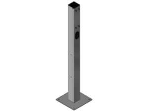 epark engineering Dual Multi Post with Hatch EPM-12W to fit EV Kube Base