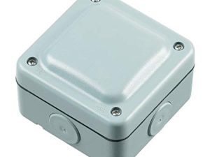 MK Electric Masterseal Plus K56506GRY Junction Box w/ Four 4-way Terminals IP66