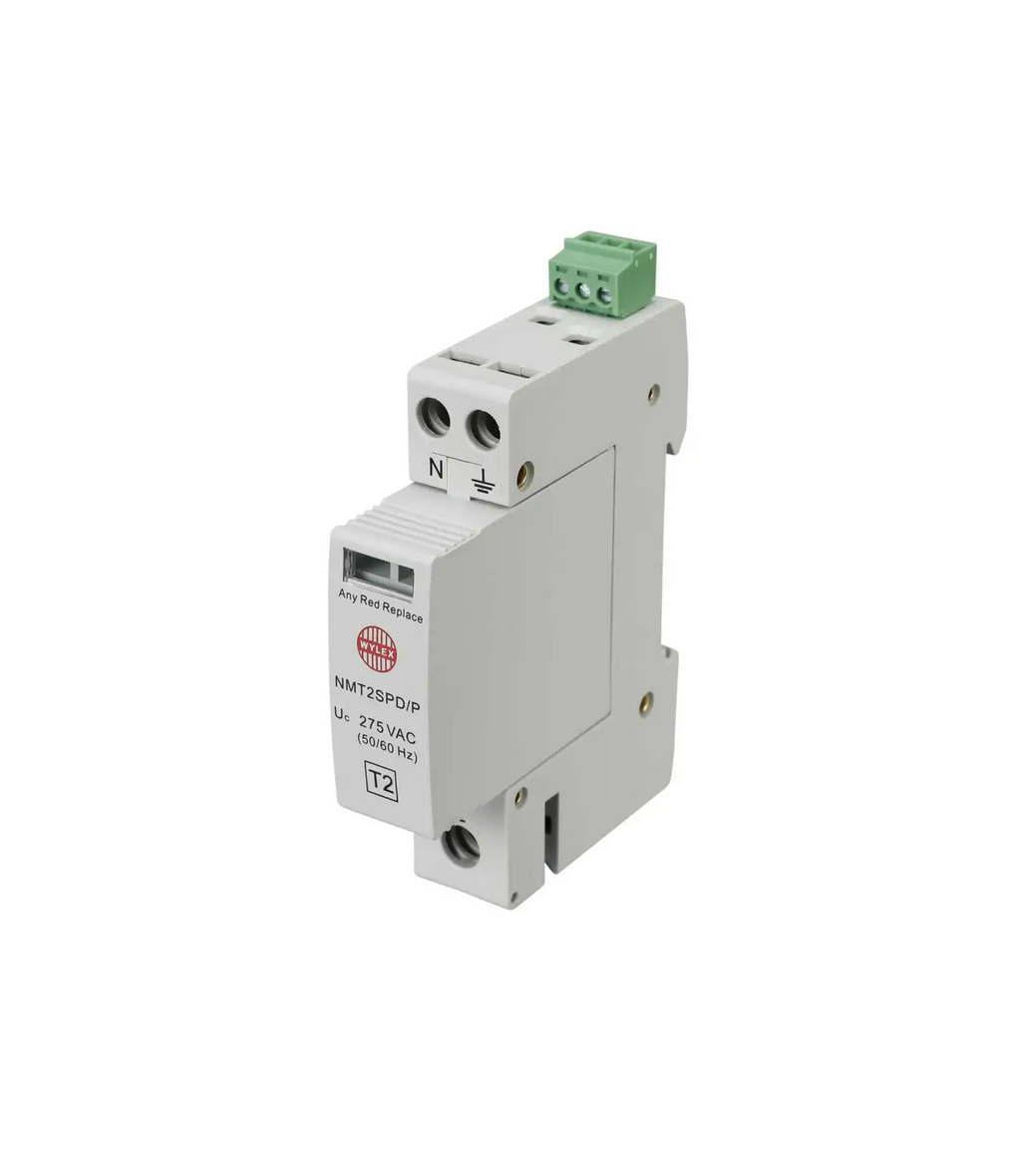 Wylex NMT2SPD3W/1 40kA 1 Module Single Pole and Neutral Type 2 Surge Protector
