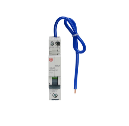 Wylex NXSB06AFD 6A 30mA SPN B Curve 6kA Type A Miniature AFDD RCBO