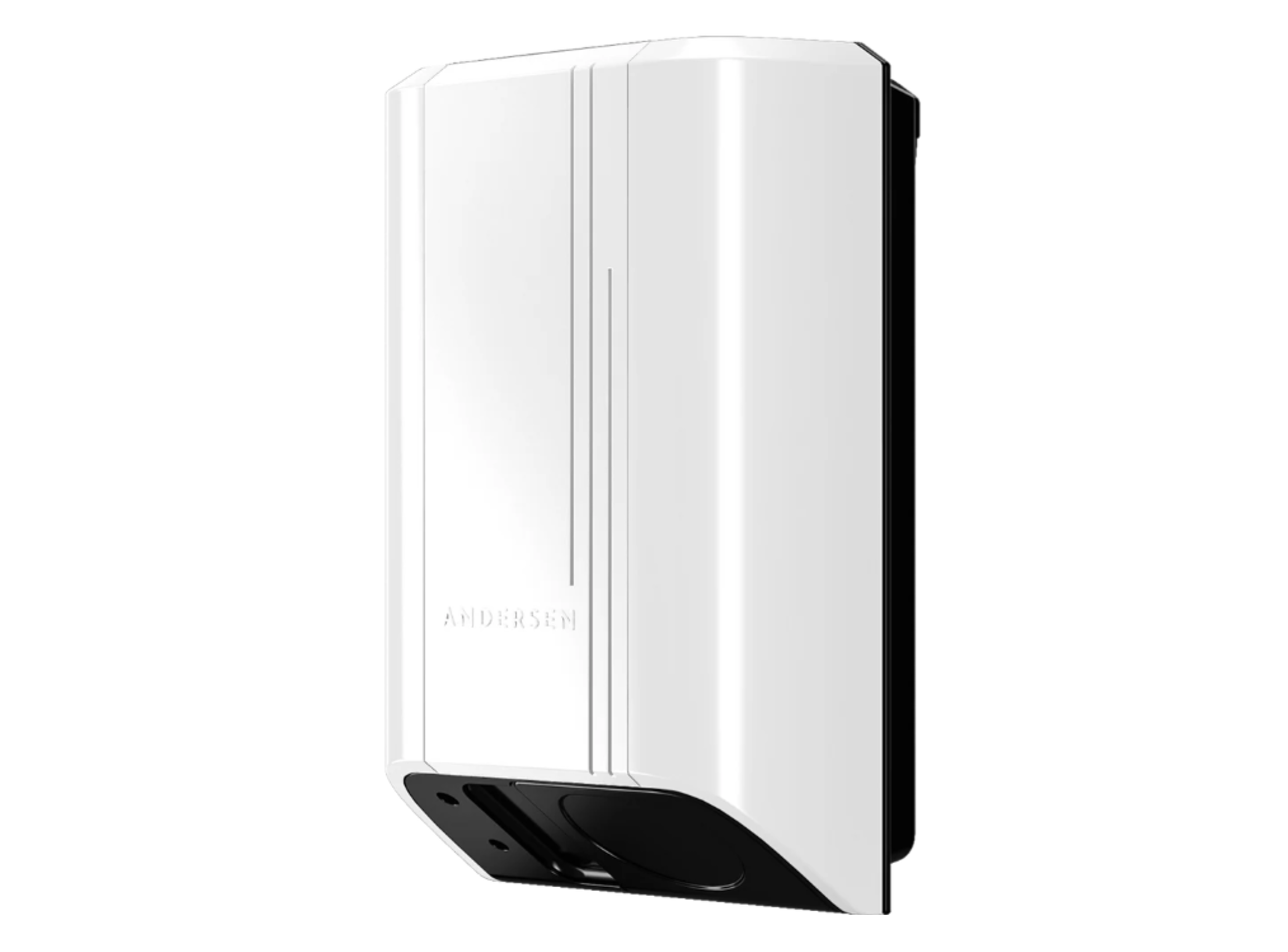 Andersen Quartz 22kW 6.5m Tether EV Charger in Alpine White