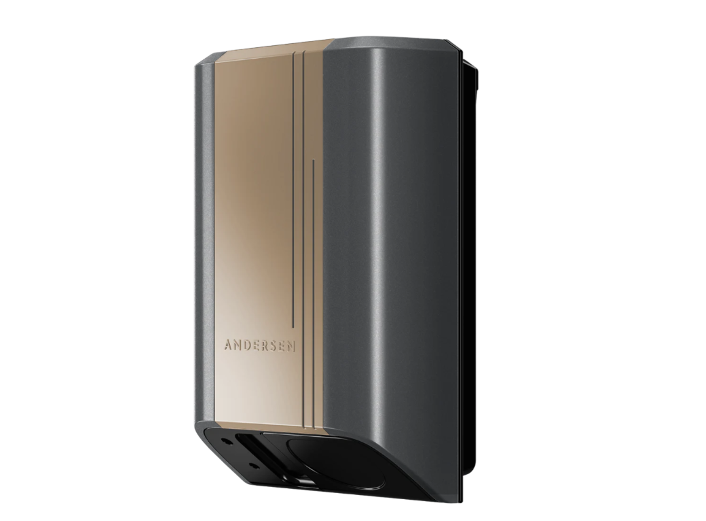Andersen Quartz 7kW 5.5m Tether EV Charger in Nova Bronze and Cheltenham Graphite