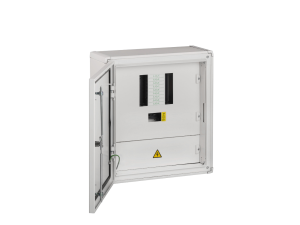 Schneider Electric SEA9BPW6HDGR Heavy duty distribution board, Acti9 Isobar P B, 125A, 6 ways, steel door IP55