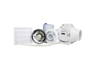 Airflow AV100T Shower Kit + L 9041408