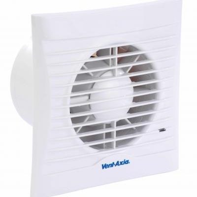 Vent Axia Silhouette 100T Single Speed 100mm Axial Timer Fan