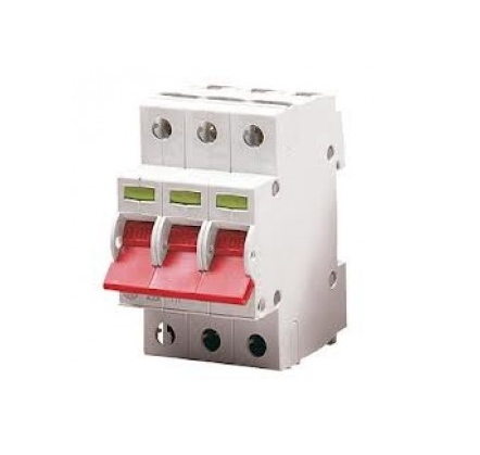 Wylex WS123 125A Triple Pole Switch Disconnector for Type B Distribution Boards