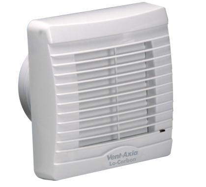 Vent Axia Lo-Carbon VA100 SELV XHTP (Shutter/Integral Humidity Sensor/Pullcord) 436064