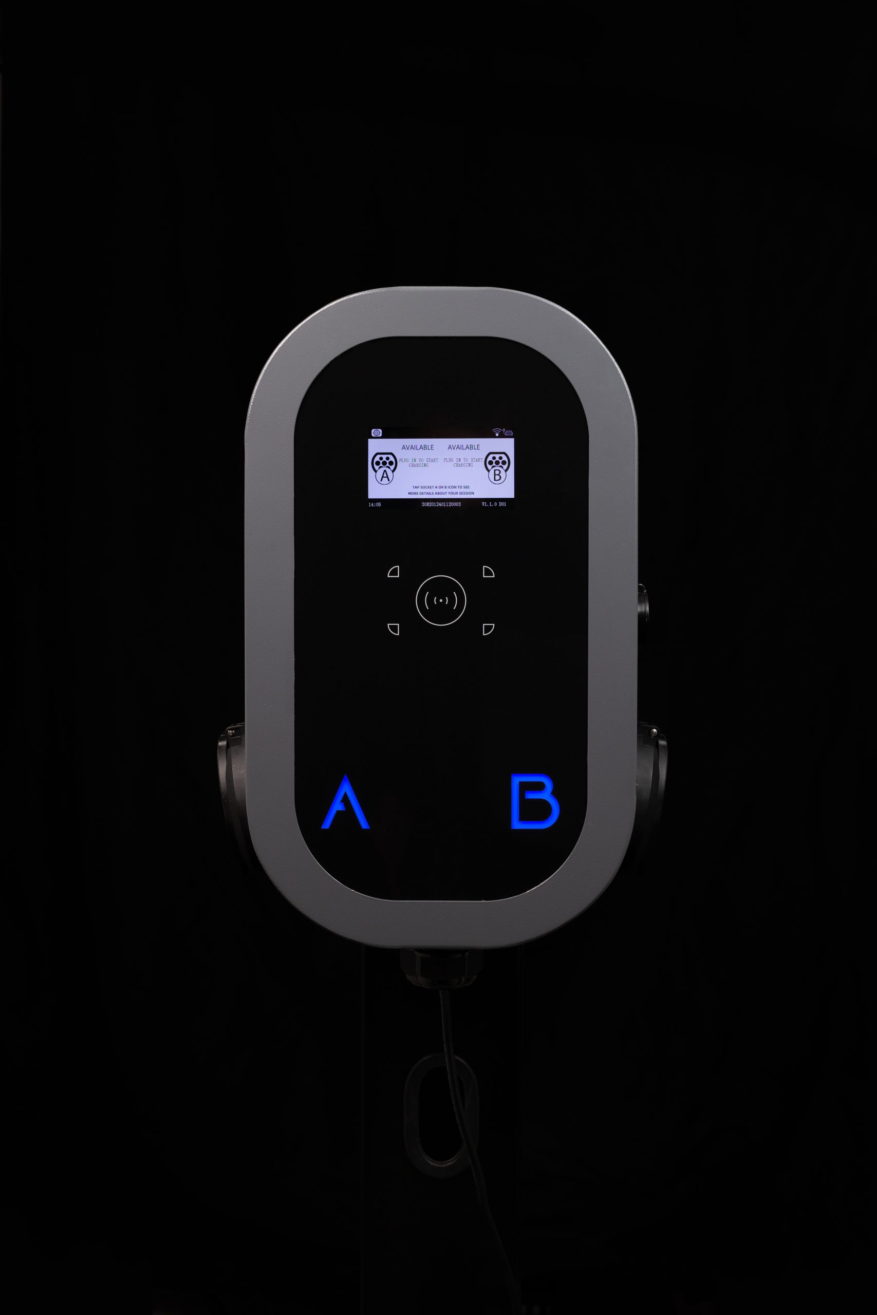 VCHRGD TwentyTwo Dual 22kW EV Charger EO22-SUH-WG-02