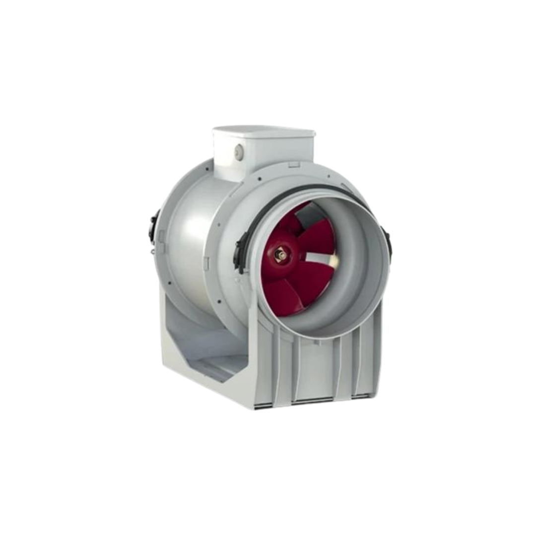 Vortice Lineo 100T (17185) 100mm inline mixed flow extractor fan with timer